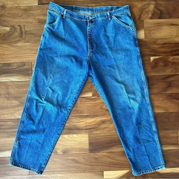 Wrangler WRG Denim Jeans size 42x32 - Picture 1 of 5